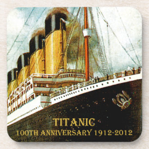 Dessous-de-verre Anniversaire de RMS Titanic 100th