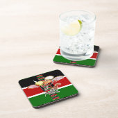 Dessous-de-verre anniversaire du Kenya (Côté Droit)
