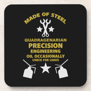 Dessous-de-verre Anniversaire quadragénaire