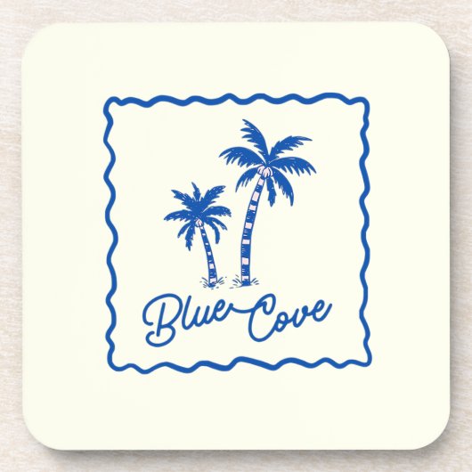 Dessous-de-verre Anse Bleue (Devant)