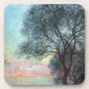 Dessous-de-verre Antibes le matin par Claude Monet