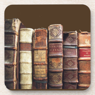 Dessous-de-verre Antique vieux livres Vintage Tomes Cadeau