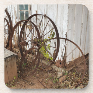 Dessous-de-verre Antique Wagon Wheels