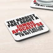 Dessous-de-verre Apocalypse de zombi (Côté gauche)