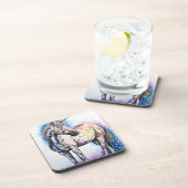 Dessous-de-verre Appaloosa colorée Unicorn (Côté Droit)