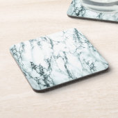 Dessous-de-verre Apparence en marbre de veine turquoise foncé (Côté gauche)