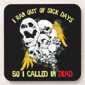 Dessous-de-verre Appelé en mort (Devant)