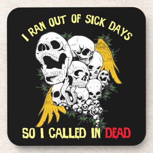 Dessous-de-verre Appelé en mort (Devant)