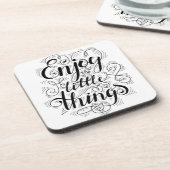 Dessous-de-verre Appréciez les petites choses 1 (Côté gauche)