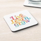 Dessous-de-verre Apprendre en direct (Côté gauche)