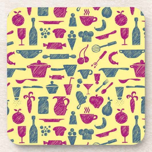 Dessous-de-verre Approvisionnements de cuisine (Devant)