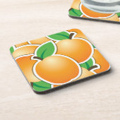 Dessous-de-verre Apricot funky (Côté gauche)