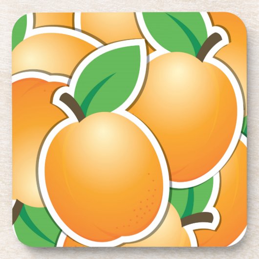 Dessous-de-verre Apricot funky (Devant)