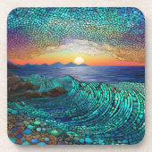Dessous-de-verre Aqua Mirage (Devant)