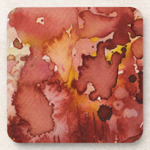 Dessous-de-verre aquarelle 3 d'arrière - plan