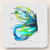 Dessous-de-verre Aquarelle à papillon (Devant)