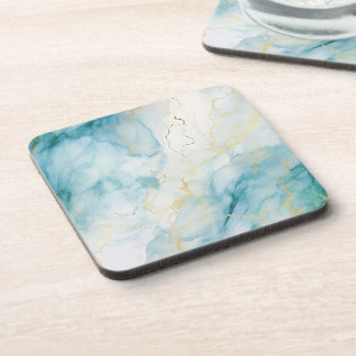 Dessous-de-verre Aquarelle bleue
