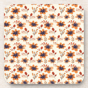 Dessous-de-verre Aquarelle Chute Florale Motif sans joint