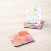 Dessous-de-verre aquarelle colorée (Côté Droit)