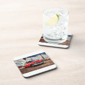 Dessous-de-verre Aquarelle de Chevrolet Bel Air 1956 (Côté Droit)