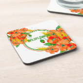 Dessous-de-verre Aquarelle de fleurs sauvages (Côté gauche)