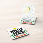 Dessous-de-verre Aquarelle de Myrtle Beach (Côté Droit)