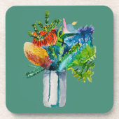 Dessous-de-verre Aquarelle des fleurs australiennes (Devant)