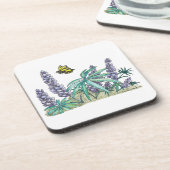 Dessous-de-verre Aquarelle Lupine de l'Alaska (Côté gauche)