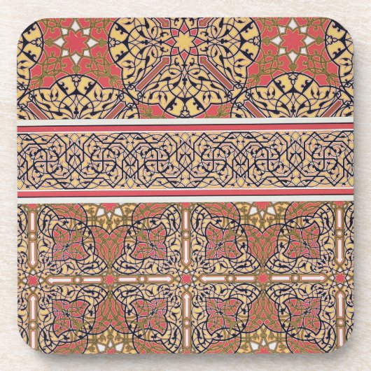 Dessous-de-verre Arabesques de plafond de la mosquée d'EL-Bordeyny, (Devant)