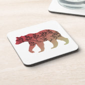 Dessous-de-verre Arbre à ours (Côté gauche)