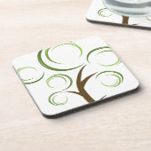 Dessous-de-verre Arbre Abstrait (Côté gauche)