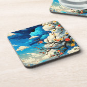 Dessous-de-verre Arbre artistique (Côté gauche)