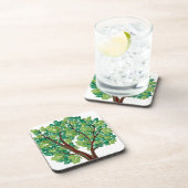 Dessous-de-verre Arbre de chêne (Côté Droit)