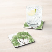 Dessous-de-verre Arbre de Cottonwood (Côté Droit)