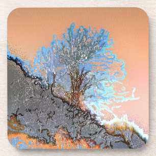 DESSOUS-DE-VERRE ARBRE DE MONTAGNE