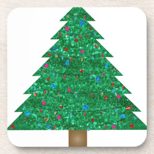 Dessous-de-verre arbre de Noël (Devant)
