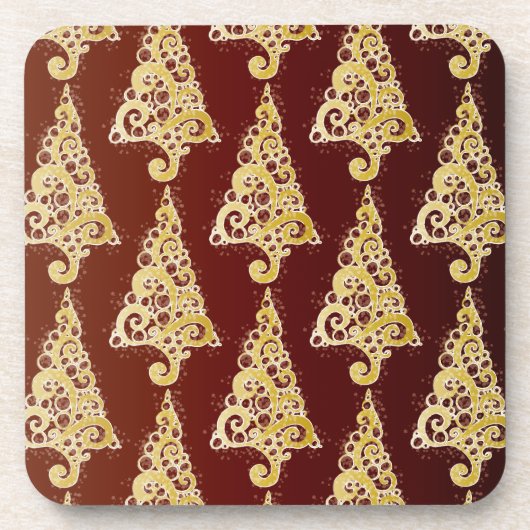 Dessous-de-verre Arbre de Noël (Devant)