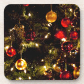 Dessous-de-verre Arbre de Noël festif (Devant)