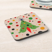 Dessous-de-verre Arbre de Noël moderne du milieu du siècle Roquette (Côté gauche)