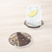 Dessous de verre Arbre de Noël Paris Lafayette (Côté)