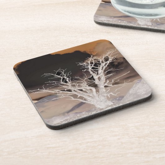 DESSOUS-DE-VERRE ARBRE D'HIVER (Côté gauche)