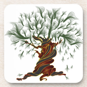 Dessous-de-verre Arbre torsadée