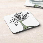 Dessous-de-verre Arbre vert (Côté gauche)