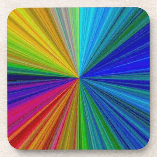 Dessous-de-verre Arc arc-en-ciel circulaire (Devant)