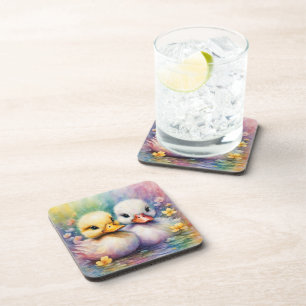 Dessous-de-verre Arc-en-ciel Canard 2
