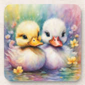 Dessous-de-verre Arc-en-ciel Canard 2 (Devant)