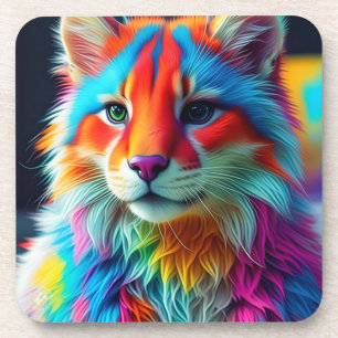 Dessous-de-verre Arc-en-ciel Cat-68587