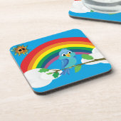 Dessous-de-verre Arc-en-ciel de paix (Côté gauche)