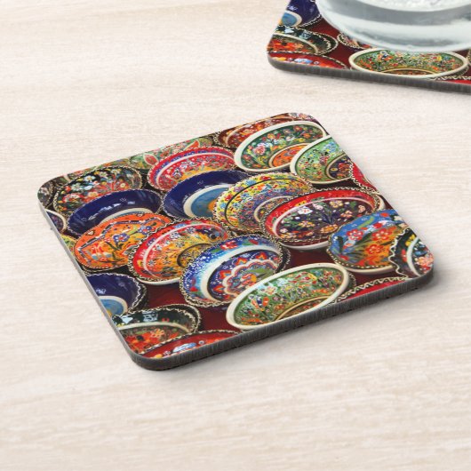 Dessous-de-verre Arc-en-ciel des Bowles turques (Côté gauche)