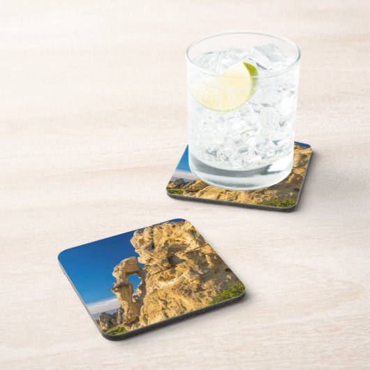 Dessous-de-verre Arche Dans Une Arche Le Long Des Falaises Blanches (Côté Droit)